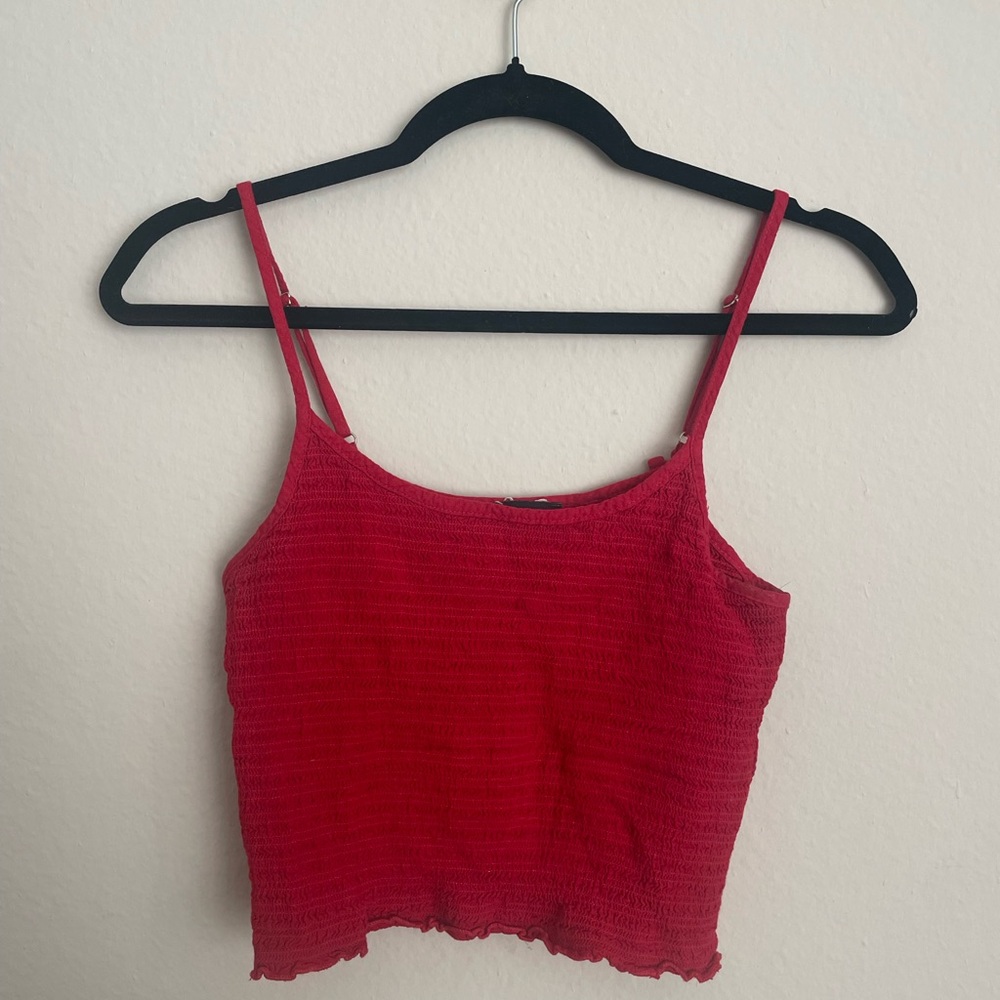 red brandy melville top